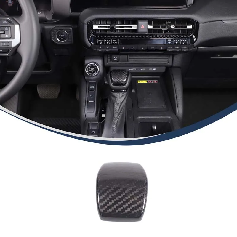 For Toyota Land Cruiser Prado 250 LC250 2024+ Real Carbon Fiber Car Gear Head Decorative Cover Sticker Car Interior Accessories
For Toyota Land Cruiser Prado 250 LC250 2024+ Real Carbon Fiber Car Gear Head Decorative Cover Sticker Car Interior Accessories