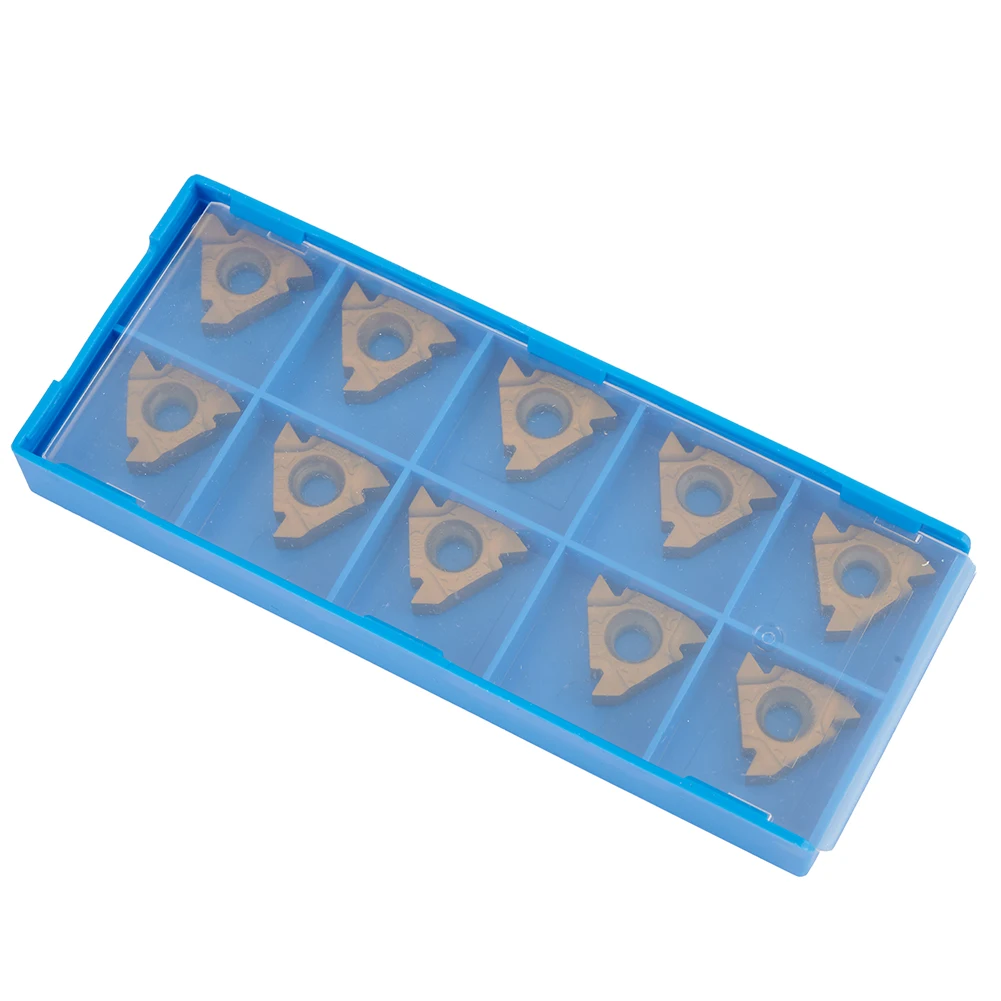Lathe Cutting Tool Holder Turning Tool Holder Gold Wrench Blade SER1212H16 10Pcs Threading Insert 12mm 16ER AG60
Lathe Cutting Tool Holder Turning Tool Holder Gold Wrench Blade SER1212H16 10Pcs Threading Insert 12mm 16ER AG60