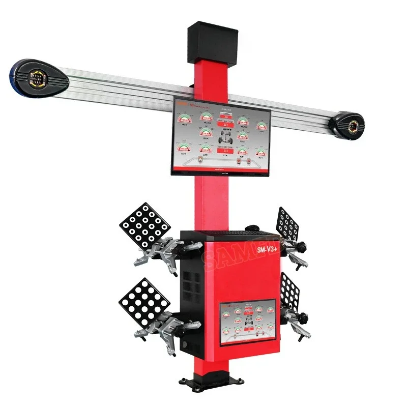 3D four-wheel aligner precision four-wheel positioning equipment automotive tire maintenance and testing
3D four-wheel aligner precision four-wheel positioning equipment automotive tire maintenance and testing