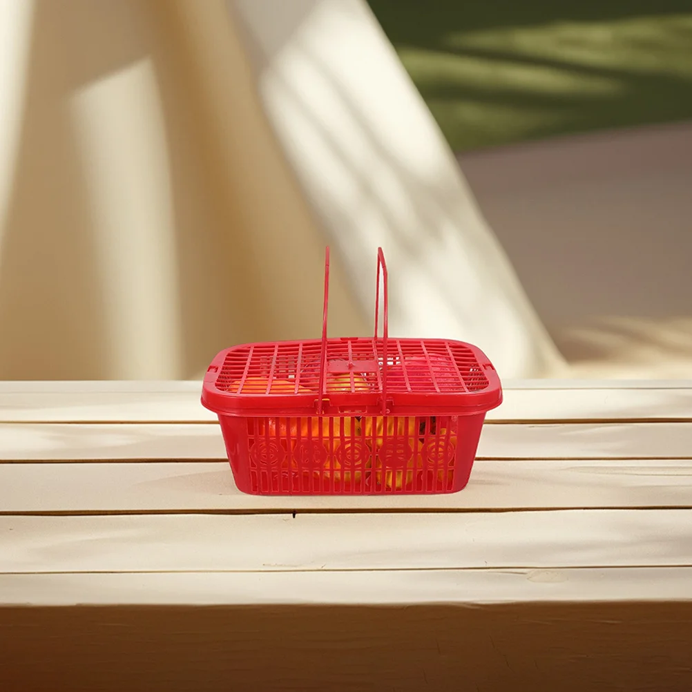 Small Plastic Crates 5 Pack Fruit Containers with Handles Portable Berry Baskets for Harvesting Strawberries and Grapes
Small Plastic Crates 5 Pack Fruit Containers with Handles Portable Berry Baskets for Harvesting Strawberries and Grapes