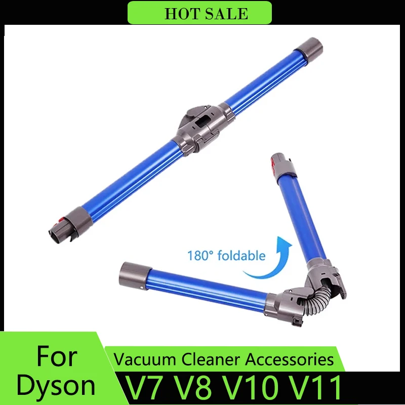 Складной удлинитель для Dyson V7 V8 V10 V11, беспроводной труба пылесоса, ручной гибкий стержень, трубчатые аксессуары
Складной удлинитель для Dyson V7 V8 V10 V11, беспроводной труба пылесоса, ручной гибкий стержень, трубчатые аксессуары