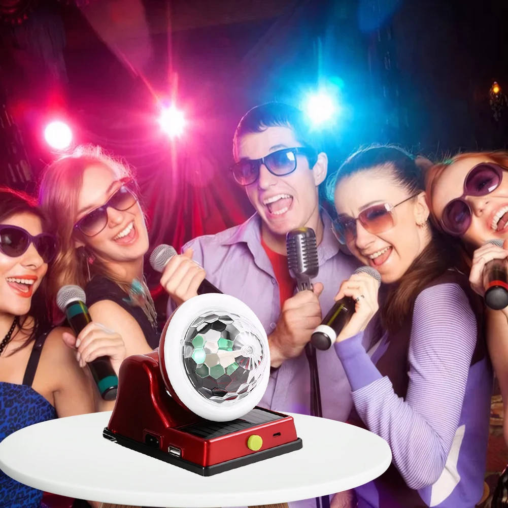 Disco Ball Light Colorful Rotating Magic Ball Light Waterproof DJ Dance Stage Light Rotating DJ Ball for Home Room Dance Parties
Disco Ball Light Colorful Rotating Magic Ball Light Waterproof DJ Dance Stage Light Rotating DJ Ball for Home Room Dance Parties