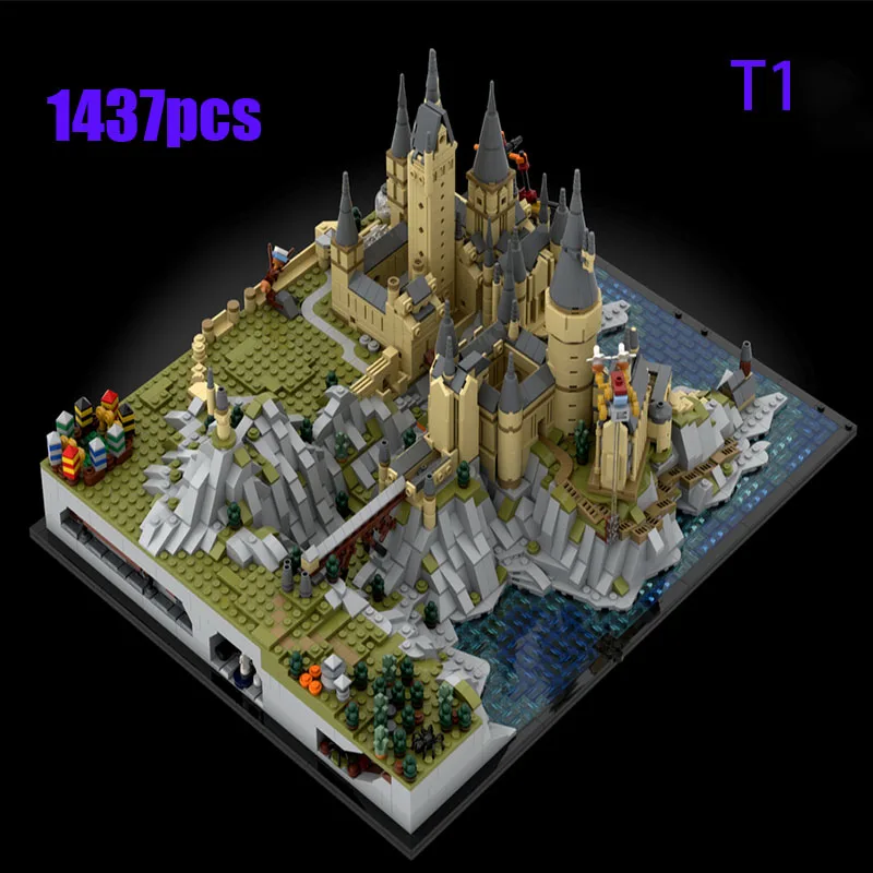 Spot MOC-158172 building block wizard castle and site expansion and train station model DIY assembly building block construction
Spot MOC-158172 building block wizard castle and site expansion and train station model DIY assembly building block construction