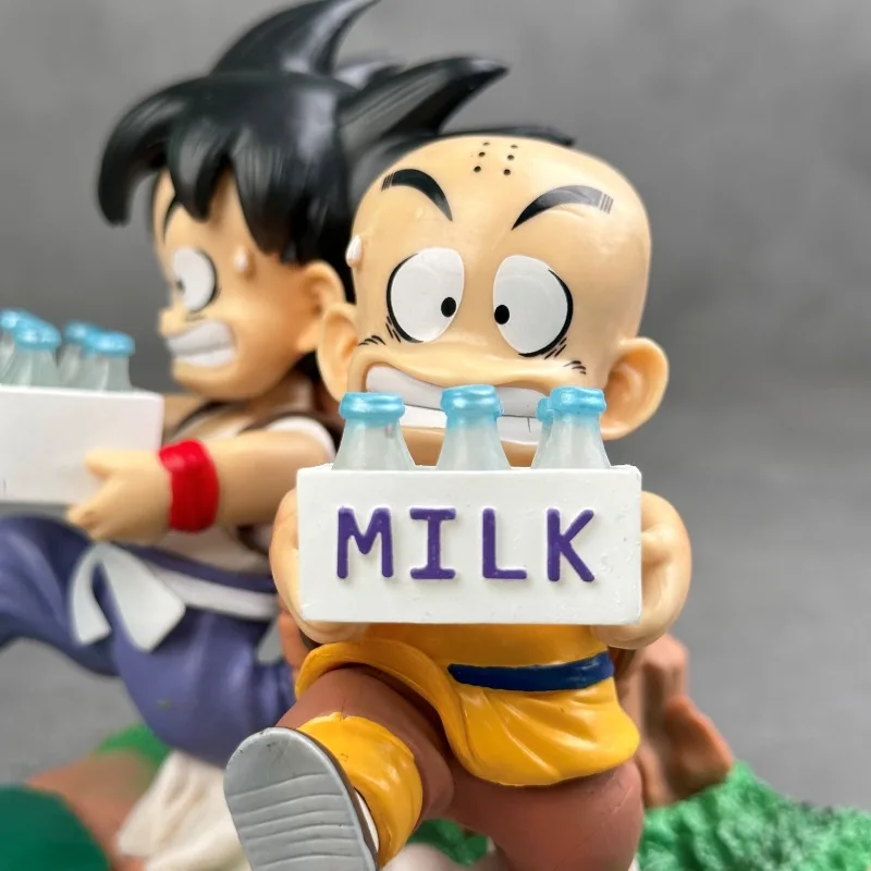 15cm Anime Dragon Ball Z Figures Milk Childhood Son Goku Krillin Gk Action Figure Pvc Statue Collections Model Doll Toys Kids
15cm Anime Dragon Ball Z Figures Milk Childhood Son Goku Krillin Gk Action Figure Pvc Statue Collections Model Doll Toys Kids
