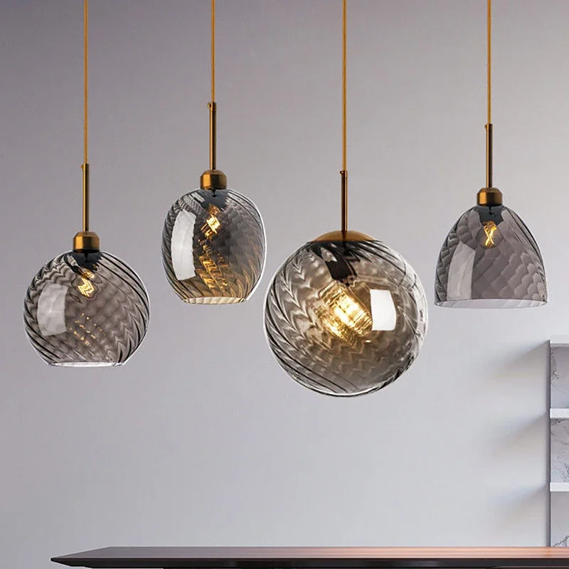 Modern Glass Chandelier Pendant Lights for Bedside Bar Kitchen Restaurant Dining-table Stair Lamp Villa Hotel Home Lighting
Modern Glass Chandelier Pendant Lights for Bedside Bar Kitchen Restaurant Dining-table Stair Lamp Villa Hotel Home Lighting