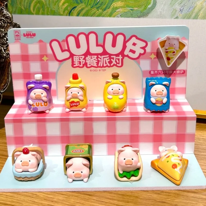 Новый Lulu Pig, вечерние слепая коробка для пикника, кавайные игрушки, сумка-сюрприз, коллекционная аниме, милое зерно, детские модные подарки на день рождения для девочек
Новый Lulu Pig, вечерние слепая коробка для пикника, кавайные игрушки, сумка-сюрприз, коллекционная аниме, милое зерно, детские модные подарки на день рождения для девочек