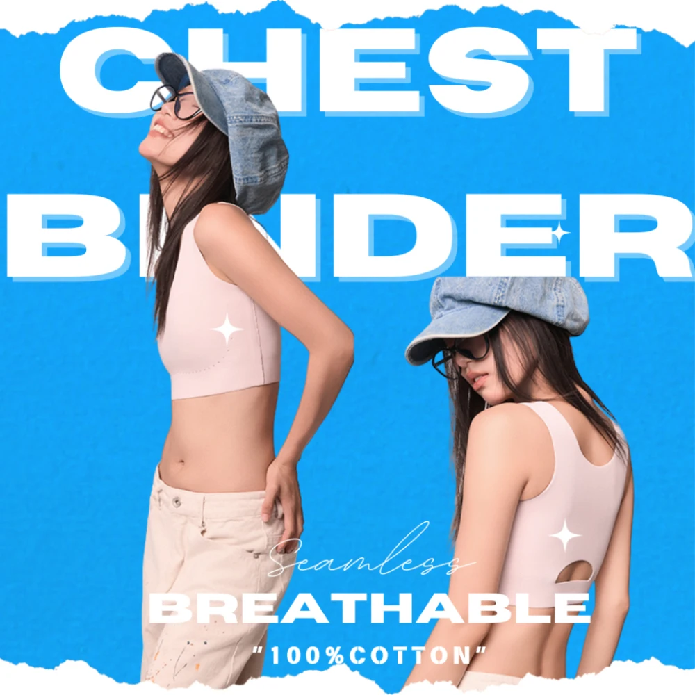 Janest Chest Binder Seamless Pullover Binder Tomboy Breathable Sport Bra Chest Binder For Big Breast
Janest Chest Binder Seamless Pullover Binder Tomboy Breathable Sport Bra Chest Binder For Big Breast