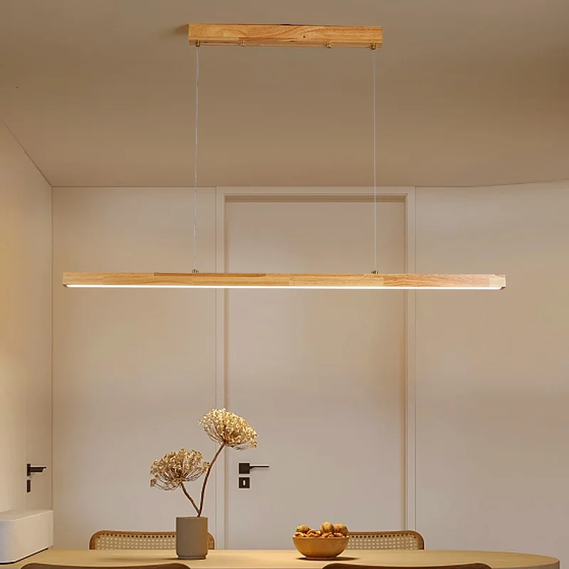 Japanese-style Medieval Long Chandelier Modern Simple Solid Wood Bar Desk Tea Room Dining Table Wabi Sandy Wind Log Lamp
Japanese-style Medieval Long Chandelier Modern Simple Solid Wood Bar Desk Tea Room Dining Table Wabi Sandy Wind Log Lamp