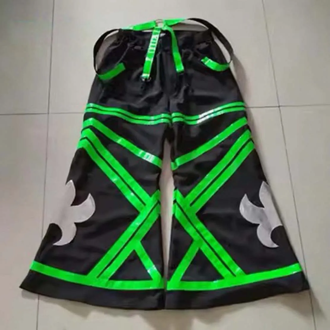 RAVE GEAR phat pants shuffle dancing cool reflective strip Pants Ghost Dance Reflective Pants Street Hip-hop Pants Night P080
RAVE GEAR phat pants shuffle dancing cool reflective strip Pants Ghost Dance Reflective Pants Street Hip-hop Pants Night P080
