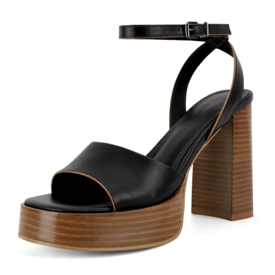 ANFEE Platform Heels for Women Chunky High Heels Open Toe Ankle Strap Sandals Dress Block Heeled Shoes for Wedding Party Vacati
ANFEE Platform Heels for Women Chunky High Heels Open Toe Ankle Strap Sandals Dress Block Heeled Shoes for Wedding Party Vacati