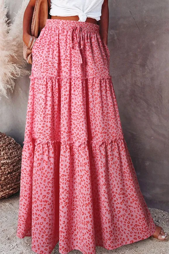 Fashion High Waist Long Solid A-Line Skirt Women Casual Beach Faldas Female Boho Elastic Waist Holiday Party Maxi Skirt
Fashion High Waist Long Solid A-Line Skirt Women Casual Beach Faldas Female Boho Elastic Waist Holiday Party Maxi Skirt