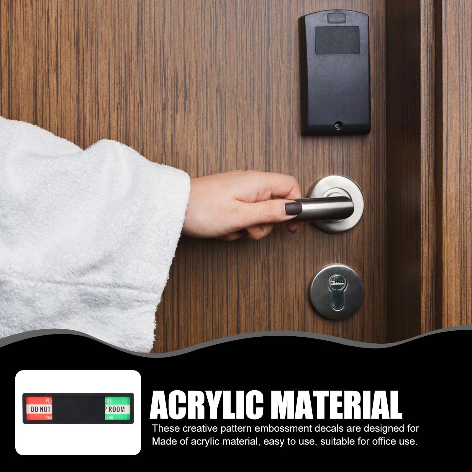 Room Status Privacy Signboard Do Not Disturb Acrylic Busy Indicator Slider Conference Room Bath Blister Not Disturb Plate Dorm 
Room Status Privacy Signboard Do Not Disturb Acrylic Busy Indicator Slider Conference Room Bath Blister Not Disturb Plate Dorm