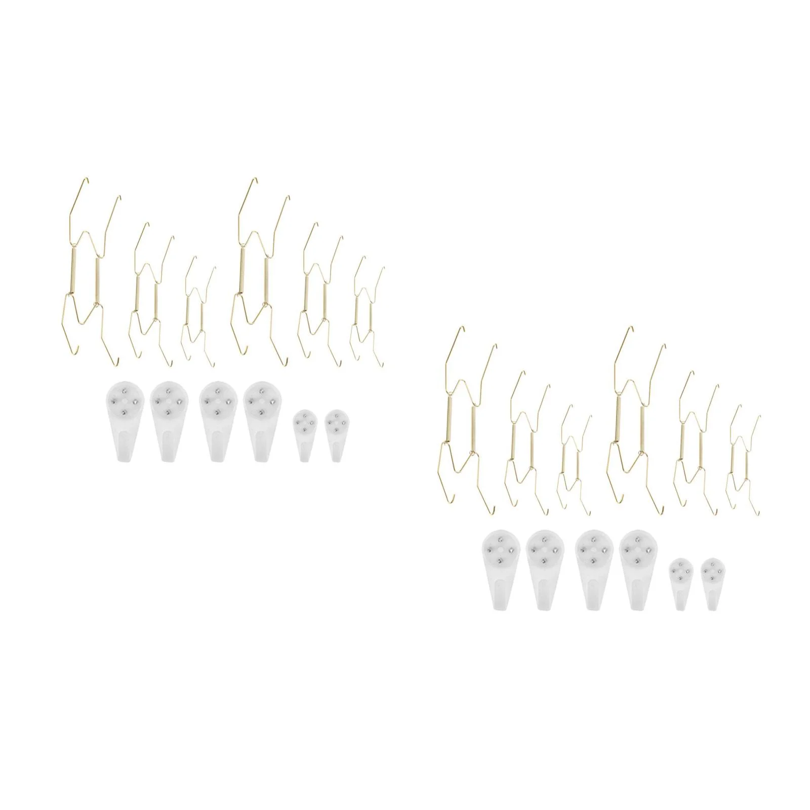 12 pcs Decorative Plate Hangers for Wall Display Metal Plate Holders for Displaying Plates Invisible Plate Wall Hangers Wire Pl
12 pcs Decorative Plate Hangers for Wall Display Metal Plate Holders for Displaying Plates Invisible Plate Wall Hangers Wire Pl