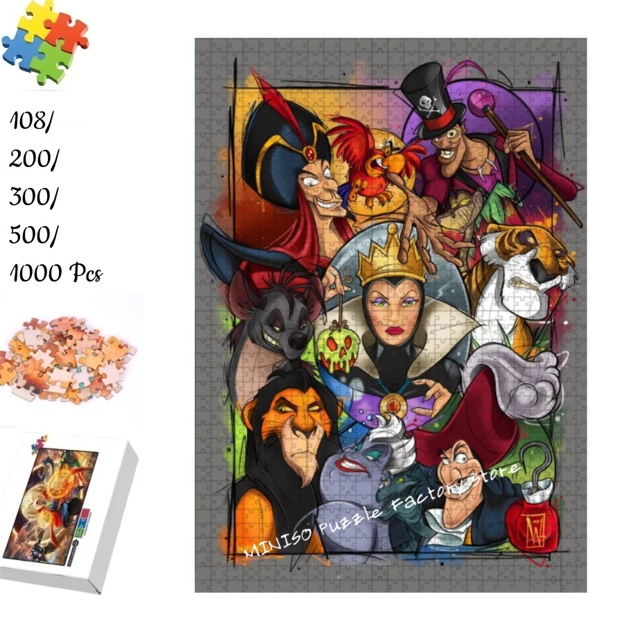 Disney The Tough Love Jigsaw Puzzle 108/200/300/500/1000 Pcs Wooden/cardboard Puzzles for Adults Kids Gifts Toys Tangram
Disney The Tough Love Jigsaw Puzzle 108/200/300/500/1000 Pcs Wooden/cardboard Puzzles for Adults Kids Gifts Toys Tangram