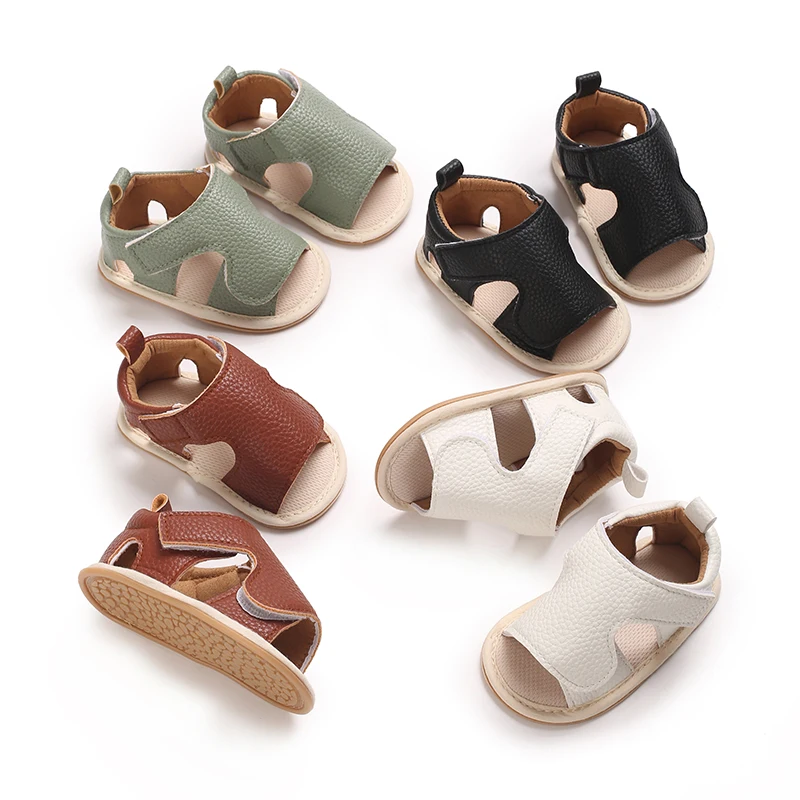 Summer Sandals Baby Shoes Boy Girl Flats Rubber Sole Anti-Slip Toddler Crib Shoes First Walker
Summer Sandals Baby Shoes Boy Girl Flats Rubber Sole Anti-Slip Toddler Crib Shoes First Walker
