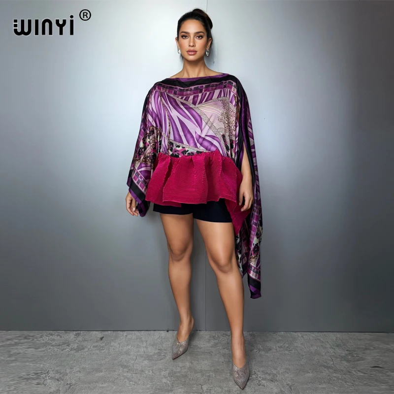 WINYI Women's Irregular shawl Bohemian Cape Summer beach wear cover up Printed Holiday Cover up Party Evening Dress
WINYI Women's Irregular shawl Bohemian Cape Summer beach wear cover up Printed Holiday Cover up Party Evening Dress