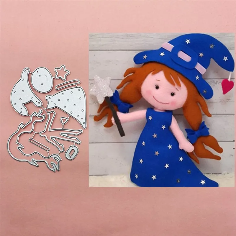Magic Girl Metal Cut Dies Stencils for Scrapbooking Stamp/Photo Album Decorative Embossing DIY Paper Cards
Magic Girl Metal Cut Dies Stencils for Scrapbooking Stamp/Photo Album Decorative Embossing DIY Paper Cards