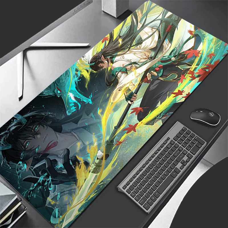 Mousepad Computer Gaming Accessories Keyboard Pad Office Rubber Mouse Pad Decoracion H-honkai Star Rail Dan Heng Desk Mouse Mat
Mousepad Computer Gaming Accessories Keyboard Pad Office Rubber Mouse Pad Decoracion H-honkai Star Rail Dan Heng Desk Mouse Mat