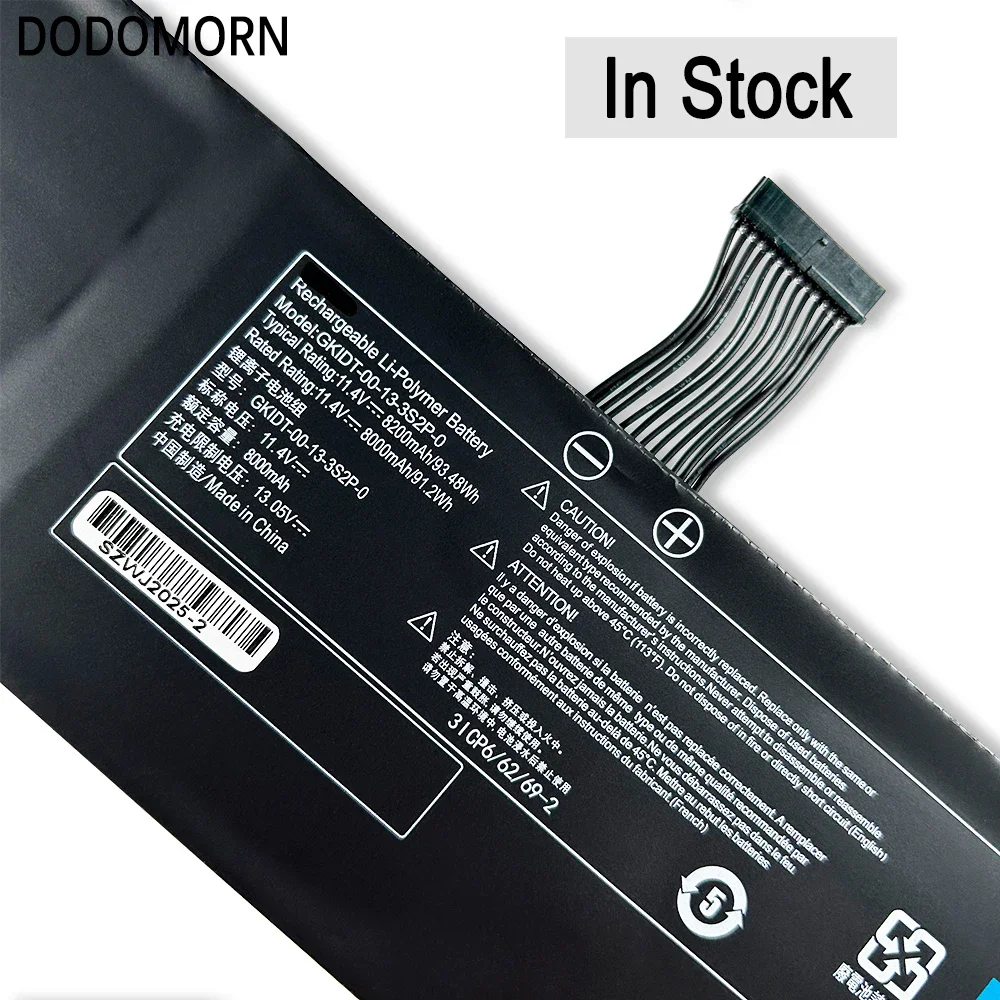 New For XPG Xenia 15 Gaming Laptop Battery For Schenker XMG Fusion 15 XFU15L19 GKIDT-03-17-3S2P-0 11.4V
New For XPG Xenia 15 Gaming Laptop Battery For Schenker XMG Fusion 15 XFU15L19 GKIDT-03-17-3S2P-0 11.4V