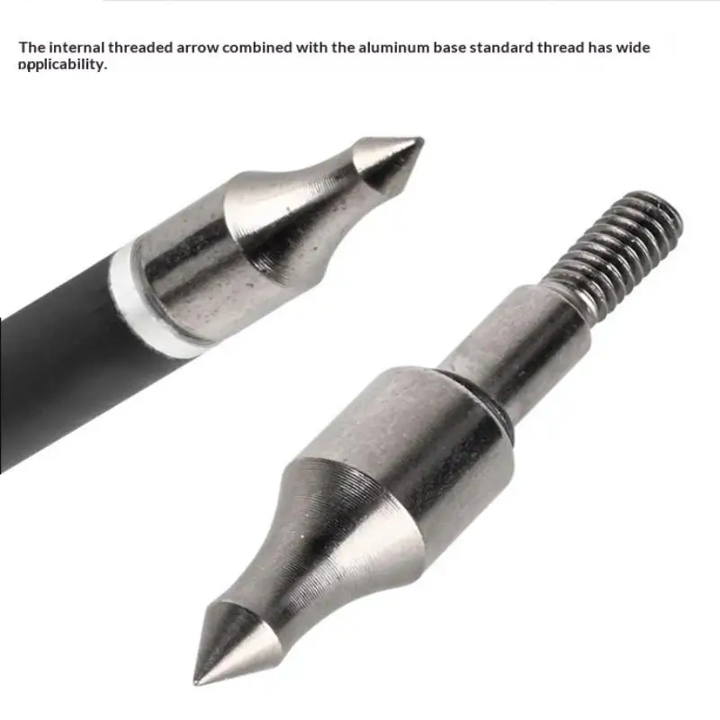 8.8mm Arrow Shaft Screw In Field Points Metal Archery Arrow Tips with Rubber Ring Hunting Target Parts
8.8mm Arrow Shaft Screw In Field Points Metal Archery Arrow Tips with Rubber Ring Hunting Target Parts