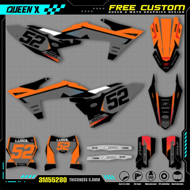 QUEEN X MOTO для KTM SX SXF 2023 2024 2025 EXC XCW 2024 2025 2026 мотоциклетная графика фоновая наклейка наборы наклеек
QUEEN X MOTO для KTM SX SXF 2023 2024 2025 EXC XCW 2024 2025 2026 мотоциклетная графика фоновая наклейка наборы наклеек