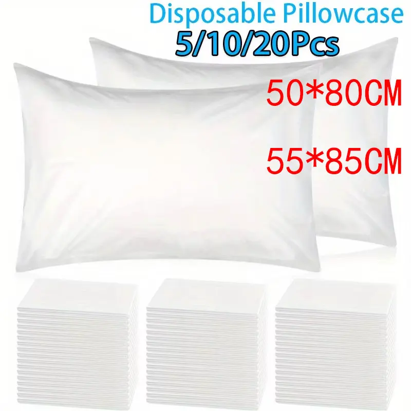 5/10/20pcs Single-Use Pillow Case, White,Disposable Thickened Breathable Pillowcase for Travel, Hotel, Beauty Salon, and Home
5/10/20pcs Single-Use Pillow Case, White,Disposable Thickened Breathable Pillowcase for Travel, Hotel, Beauty Salon, and Home