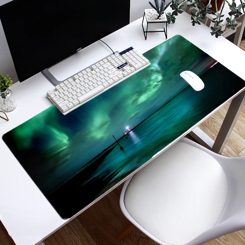 Aurora Borealis Mouse Pad Gamer Large Computer New Home Desk Mats keyboard pad Office Carpet Gamer Natural Rubber Table Mat
Aurora Borealis Mouse Pad Gamer Large Computer New Home Desk Mats keyboard pad Office Carpet Gamer Natural Rubber Table Mat