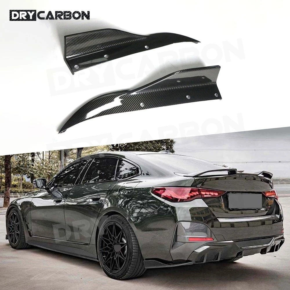 Dry Carbon Fiber Rear Bumper Splitter Lips Rear Splitters Lip Flaps For BMW 4 Series I4 Electric Sedan M50 eDrive40 2021+ FRP
Dry Carbon Fiber Rear Bumper Splitter Lips Rear Splitters Lip Flaps For BMW 4 Series I4 Electric Sedan M50 eDrive40 2021+ FRP