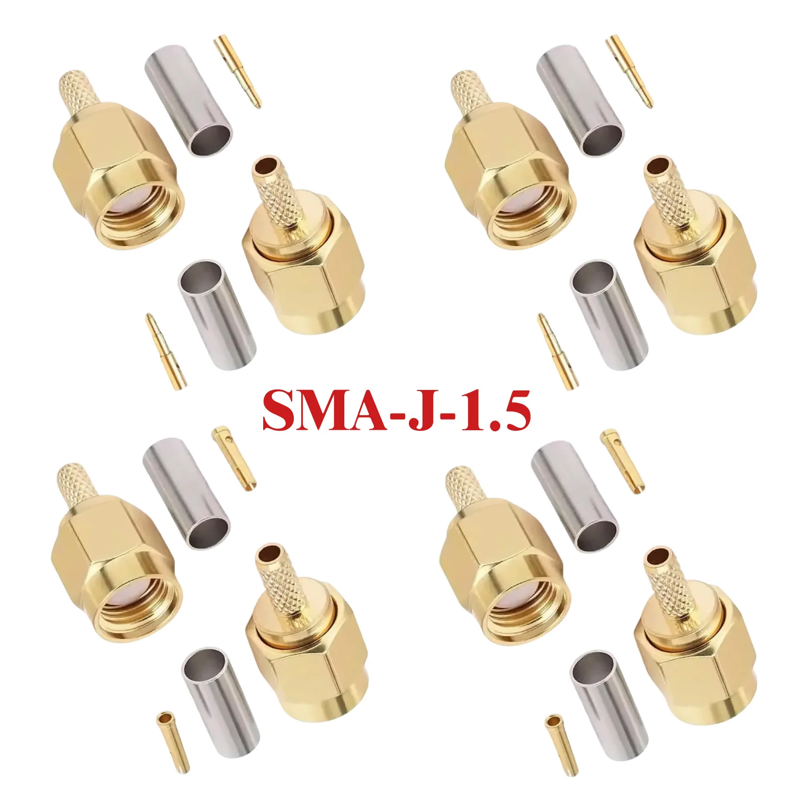 5/20PCS SMA Male Female Crimp for RG174 RG316 LMR100 WIFI Antenna Extension Cable Coaxial RF Connector
5/20PCS SMA Male Female Crimp for RG174 RG316 LMR100 WIFI Antenna Extension Cable Coaxial RF Connector