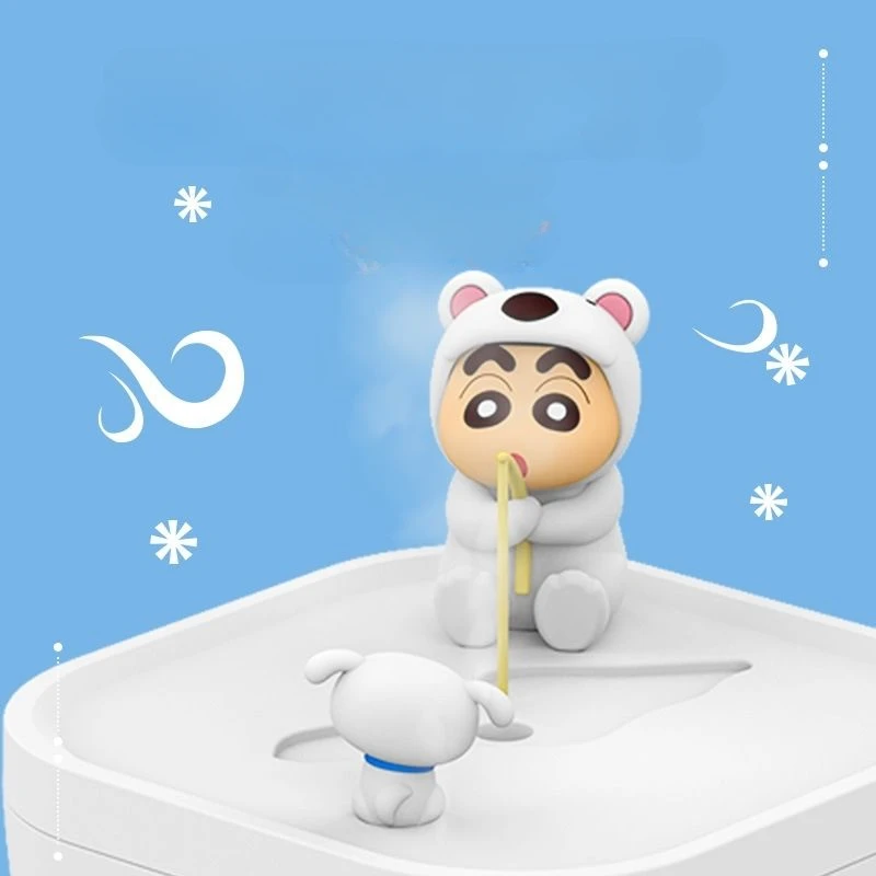 Crayon Shin-chan Multi-speed USB Plug-in Cute Glacier Fishing Humidifier Home Large Desktop Decoration Capacity Replenish Water
Crayon Shin-chan Multi-speed USB Plug-in Cute Glacier Fishing Humidifier Home Large Desktop Decoration Capacity Replenish Water