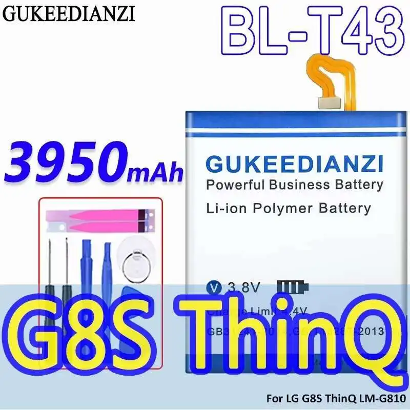 Reliable Power BL-T43 3950Mah High-Capacity For LG G8S Thinq LM-G810 Mobile Phone Battery
Reliable Power BL-T43 3950Mah High-Capacity For LG G8S Thinq LM-G810 Mobile Phone Battery