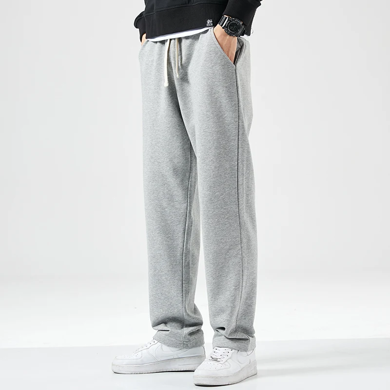 Grey Men's Sport Pants Loose Wide Leg Straight Casual Trousers Spring Autumn Couple's Loose Fit Youth Fashion Thickened
Grey Men's Sport Pants Loose Wide Leg Straight Casual Trousers Spring Autumn Couple's Loose Fit Youth Fashion Thickened