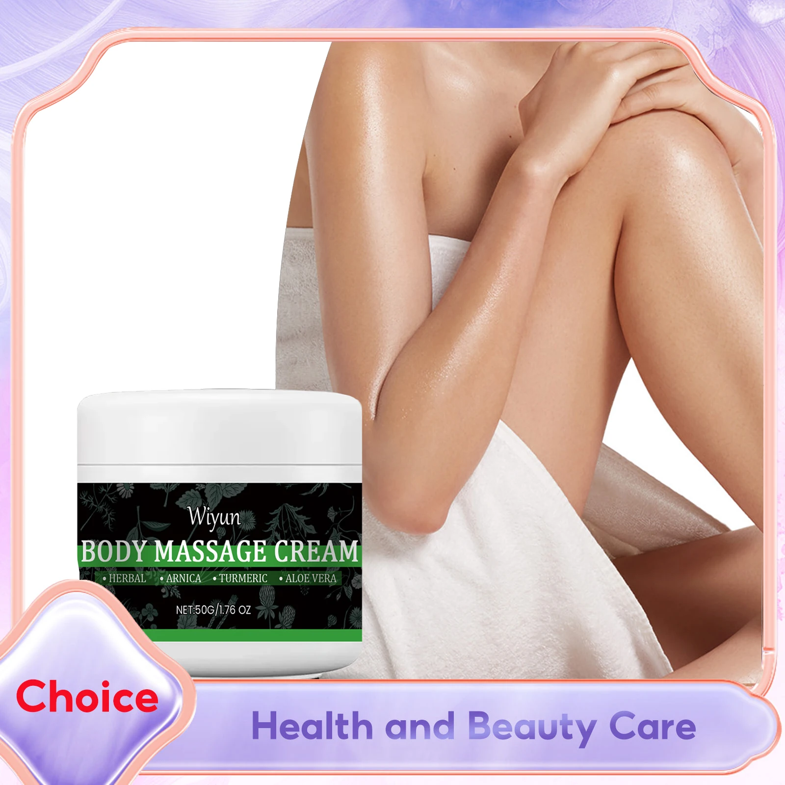 Herbal Body Massage Cream Skin Hydrating Increase Elasticity Soft Bleaching Improve Dullness Moisturize Rejuvenating Body Lotion
Herbal Body Massage Cream Skin Hydrating Increase Elasticity Soft Bleaching Improve Dullness Moisturize Rejuvenating Body Lotion
