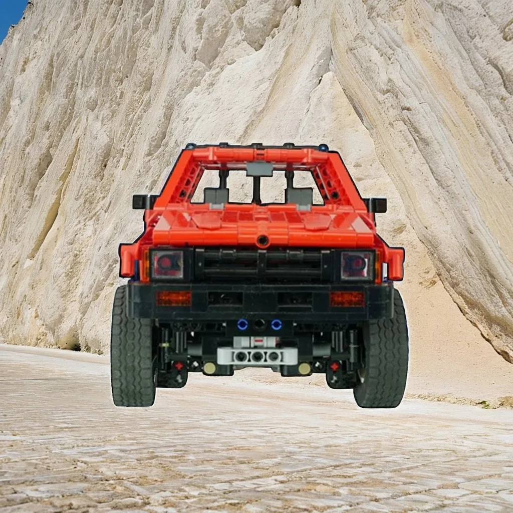 1279 шт. Toyotase 4x4 Hilux Crew Cab N50 1983-1988 гг. Пользовательские строительные блоки MOC CreationИгрушки в подарок
1279 шт. Toyotase 4x4 Hilux Crew Cab N50 1983-1988 гг. Пользовательские строительные блоки MOC CreationИгрушки в подарок