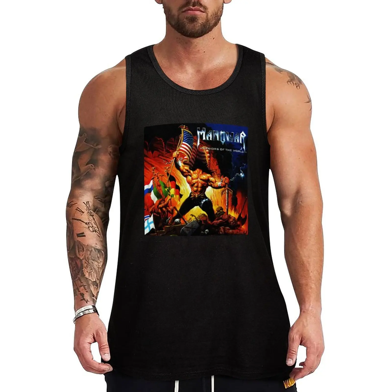 warriors of the world manowar 2022 masjule Tank Top gym shirt man summer clothes for men mens clothing
warriors of the world manowar 2022 masjule Tank Top gym shirt man summer clothes for men mens clothing