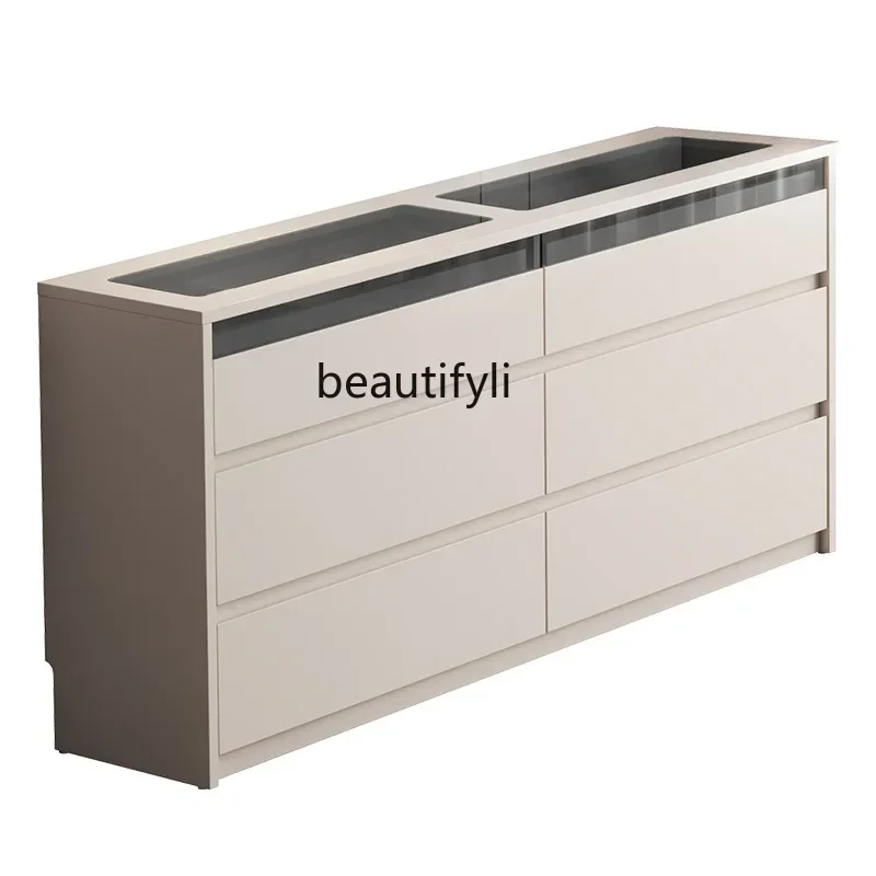 B6 Bedroom TV Cabinet High Storage Locker Integrated Modern Bedside Bucket Cabinet
B6 Bedroom TV Cabinet High Storage Locker Integrated Modern Bedside Bucket Cabinet