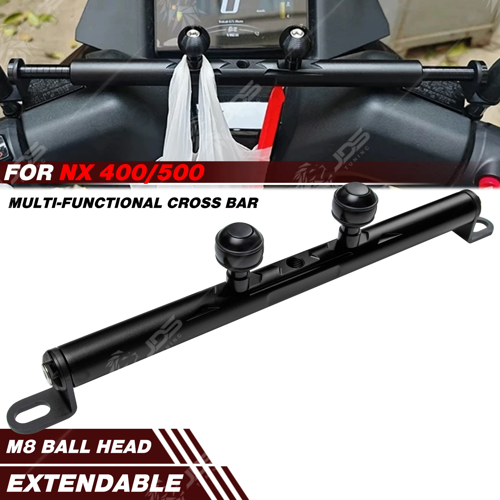 JDSTUNING For HONDA NX 400/500 Crossbar Balance Beam Multifunction Bar Phone Holder Bracket Accessories Parts
JDSTUNING For HONDA NX 400/500 Crossbar Balance Beam Multifunction Bar Phone Holder Bracket Accessories Parts