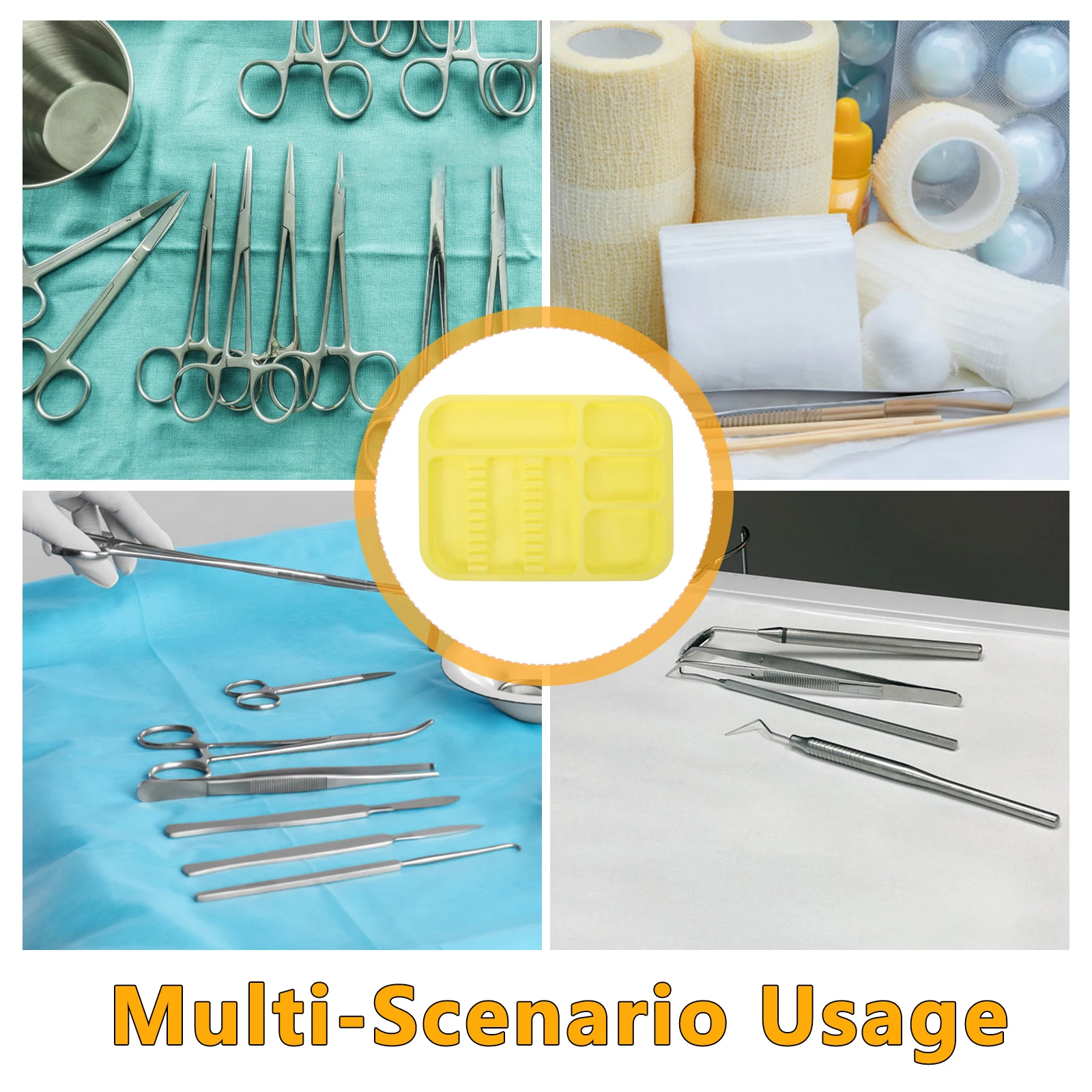 Colorful Dental Tool Tray 2Pcs Large Divided Storage Trays for Organizing Dental Instruments
Colorful Dental Tool Tray 2Pcs Large Divided Storage Trays for Organizing Dental Instruments