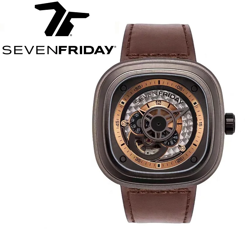 SEVENFRIDAY-Men's Fully Automatic Mechanical Watch, P Series, Waterproof, Luxury Brand, Mature Men's Fashion
SEVENFRIDAY-Men's Fully Automatic Mechanical Watch, P Series, Waterproof, Luxury Brand, Mature Men's Fashion
