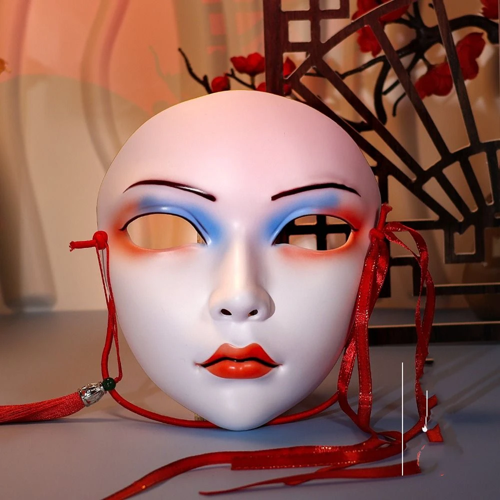 Masquerade Ancient Style Face Mask Cosplay Prom Props Eye Mask Kabuki Kitsune Mask Party Supplies Anime Cosplay Pros Carnival
Masquerade Ancient Style Face Mask Cosplay Prom Props Eye Mask Kabuki Kitsune Mask Party Supplies Anime Cosplay Pros Carnival