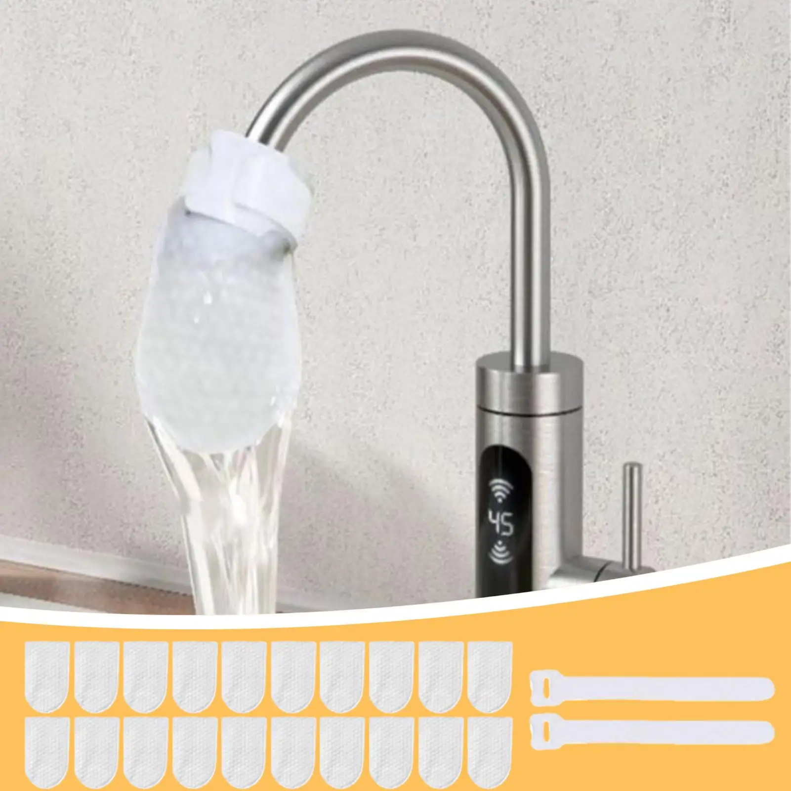 Water Filter for Sink Faucet Water Strainer Tool Faucet Scale Reducing Bag for Home Sink Kitchen Bathroom Shower Apartment
Water Filter for Sink Faucet Water Strainer Tool Faucet Scale Reducing Bag for Home Sink Kitchen Bathroom Shower Apartment