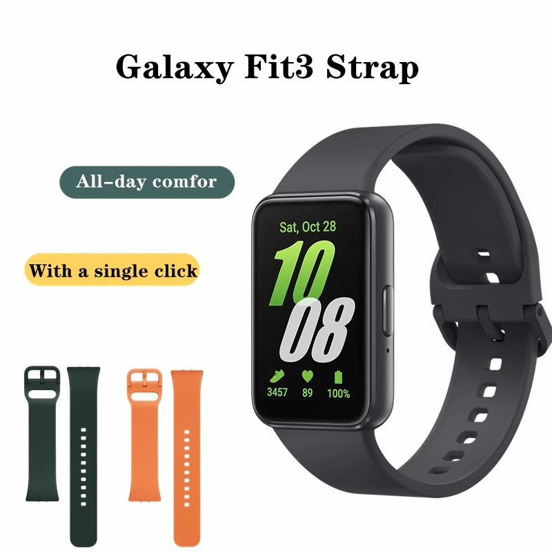 Фторэластомер ремешок для Galaxy Fit3 спортивный ремешок водонепроницаемый резиновый ремешок для часов для Samsung Fit3 FKM быстросъемный браслет
Фторэластомер ремешок для Galaxy Fit3 спортивный ремешок водонепроницаемый резиновый ремешок для часов для Samsung Fit3 FKM быстросъемный браслет