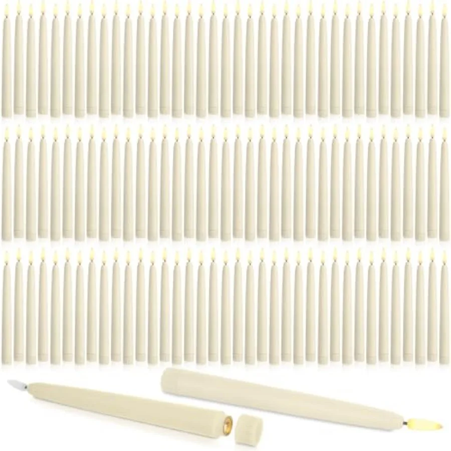 Pcs Flameless Taper Candles LED Taper Candles Flickering Bulk Ivory LED Candlestick for Easter Wedding Church Halloween Christm
Pcs Flameless Taper Candles LED Taper Candles Flickering Bulk Ivory LED Candlestick for Easter Wedding Church Halloween Christm