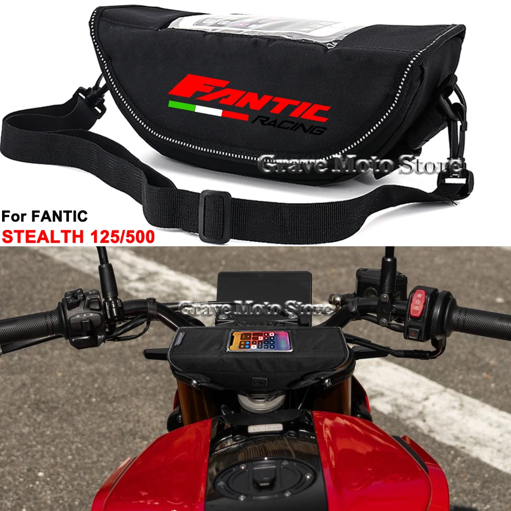For Fantic Stealth 125 500 Motorcycle accessories tools bag Waterproof And Dustproof Convenient travel handlebar bag 
For Fantic Stealth 125 500 Motorcycle accessories tools bag Waterproof And Dustproof Convenient travel handlebar bag