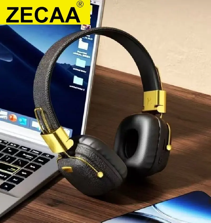 ZECAA Foldable Bluetooth Wireless Headphone 5.4 Head On Earphones Sport HiFi Sound Headphone Noise Cancelling ANC Headphone
ZECAA Foldable Bluetooth Wireless Headphone 5.4 Head On Earphones Sport HiFi Sound Headphone Noise Cancelling ANC Headphone