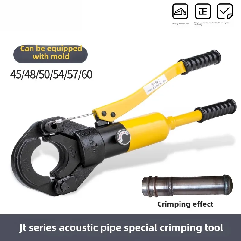 Hydraulic Acoustic Pipe Fittings Tool Double Slot Pipe Pliers 45 50 54 57 60 Hydraulic Pipe Pliers
Hydraulic Acoustic Pipe Fittings Tool Double Slot Pipe Pliers 45 50 54 57 60 Hydraulic Pipe Pliers