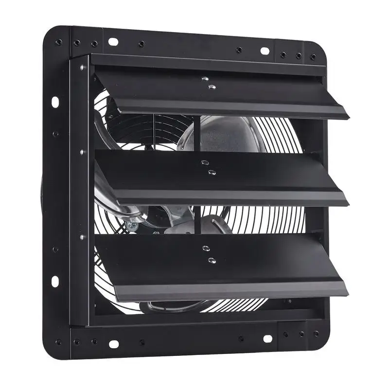 Wall Mounted Ventilation Blower 12 inch For Shed Garage Greenhouse, 1100 CFM Variable Speed Controller Heavy-duty Steel Low Noise AC Motor Black
Wall Mounted Ventilation Blower 12 inch For Shed Garage Greenhouse, 1100 CFM Variable Speed Controller Heavy-duty Steel Low Noise AC Motor Black