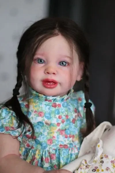 Customized 28inch Reborn Baby Katie Marie With Hand-Rooted Hair Already Finished Doll
Customized 28inch Reborn Baby Katie Marie With Hand-Rooted Hair Already Finished Doll