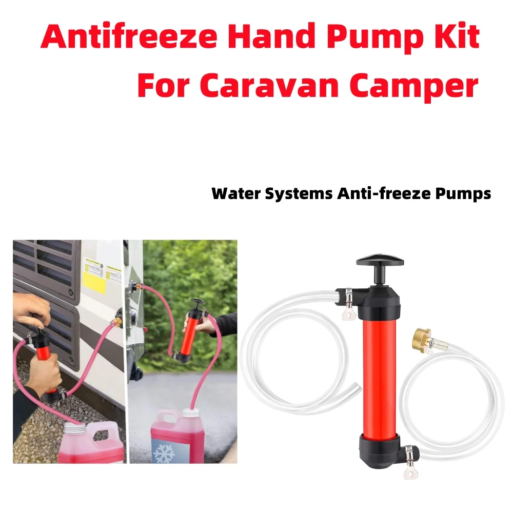 Antifreeze Hand Pump Kit With 3 Clamps For RV Camper Trailer RV Water Hand Pump Water Fuel Transfer Gas Oil Liquids Pump
Antifreeze Hand Pump Kit With 3 Clamps For RV Camper Trailer RV Water Hand Pump Water Fuel Transfer Gas Oil Liquids Pump