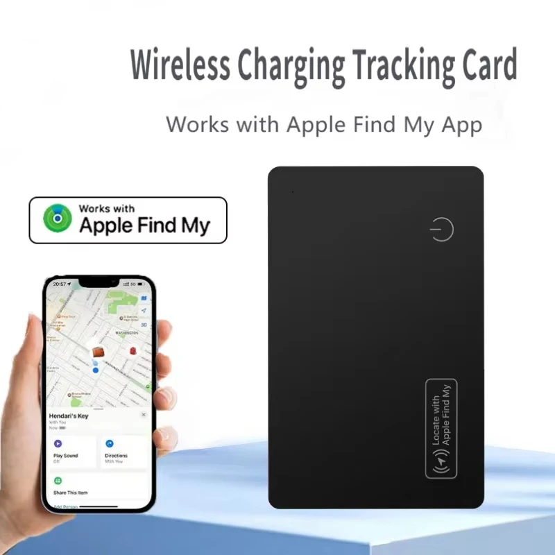 Глобальный трекер позиционирования для Apple Airtag, устройство против потери для Apple FindMy, подходит для сумки для карт-кошелька, ультратонкая карта
Глобальный трекер позиционирования для Apple Airtag, устройство против потери для Apple FindMy, подходит для сумки для карт-кошелька, ультратонкая карта
